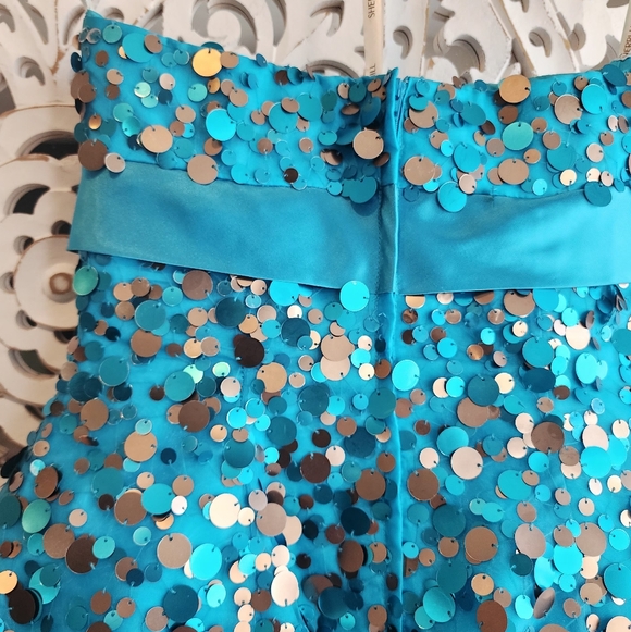 SHERRI HILL PROM BUBBLE DRESS EUC SIZE 2 - Picture 7 of 16